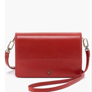 NEW Hobo Jill Crossbody Bag Brick Red - 2 Straps So Versatile NWT In Packaging